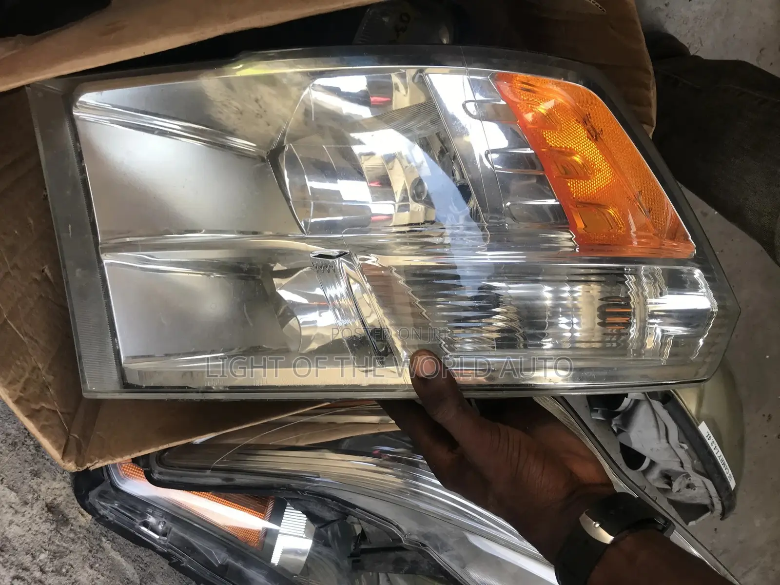 Dodge Ram Headlight Right Side 2013