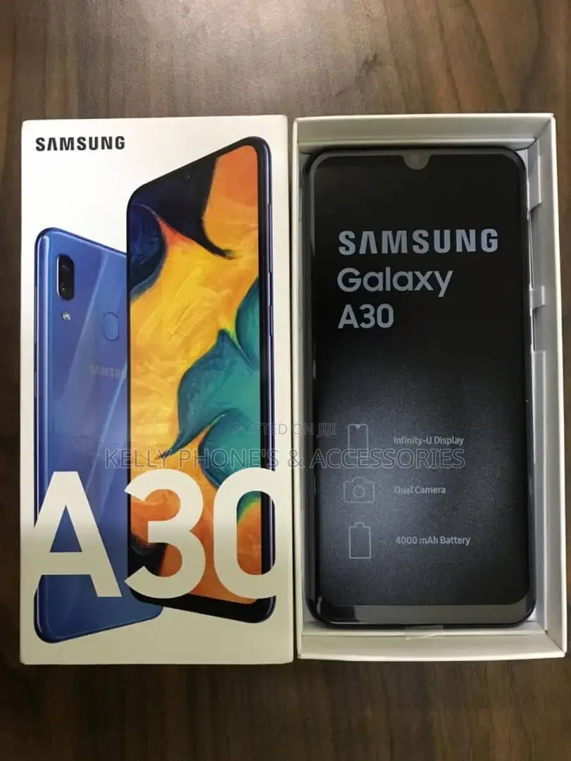 New Samsung Galaxy A30 64 GB Black