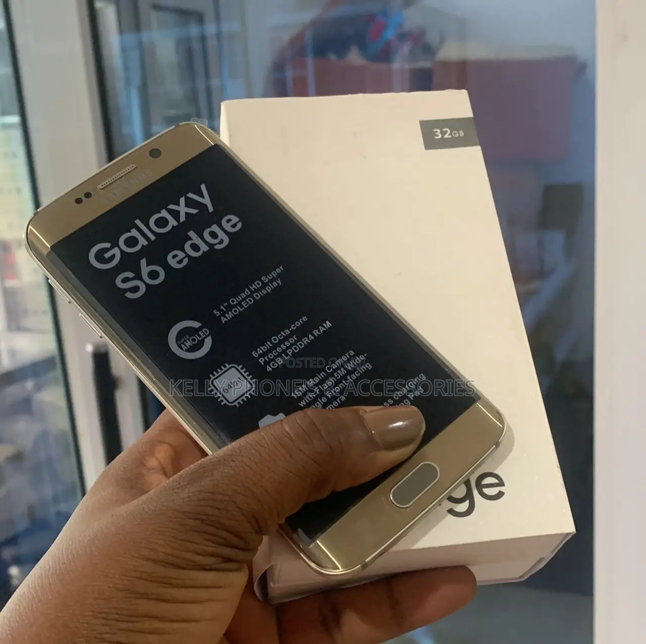 New Samsung Galaxy S6 edge 32 GB Gold