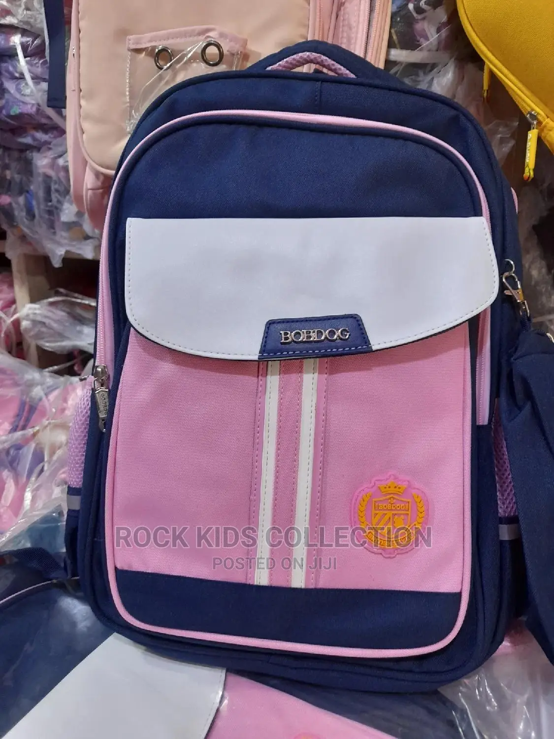 Bob Dog Back Pack School Bag With Pencil Case