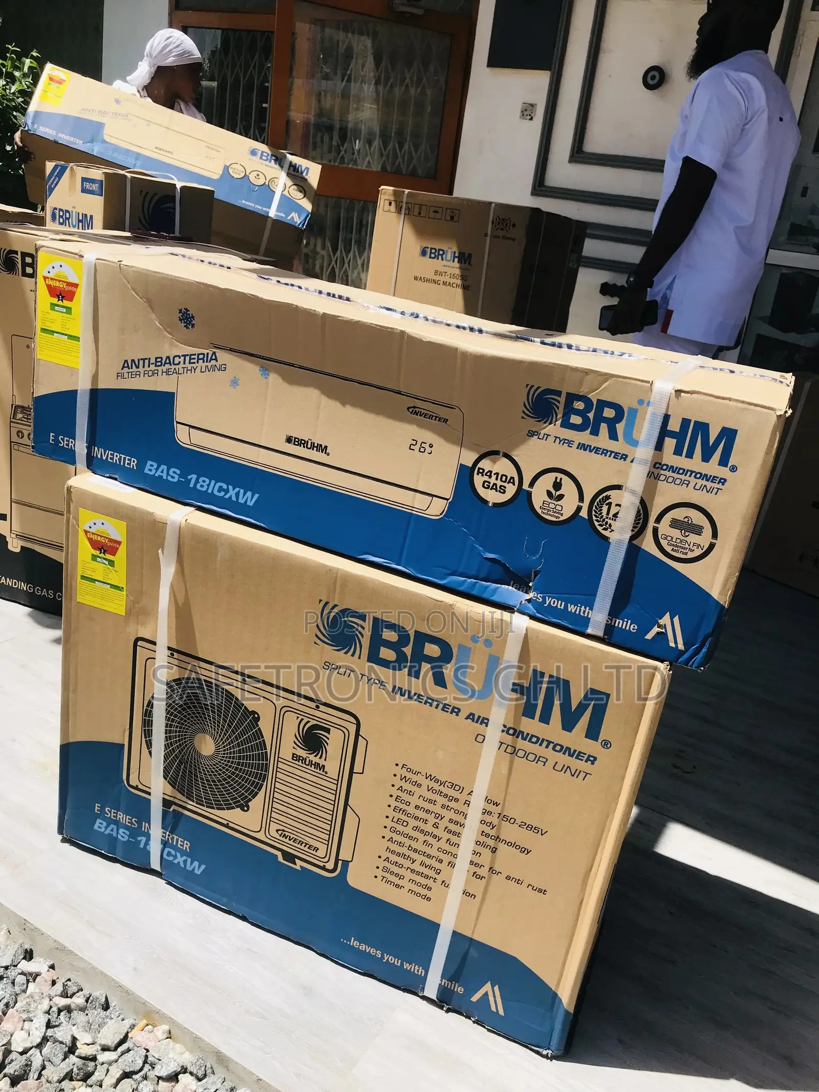 Affordable and Durable Bruhm 2.0hp R410 Split Air Conditione