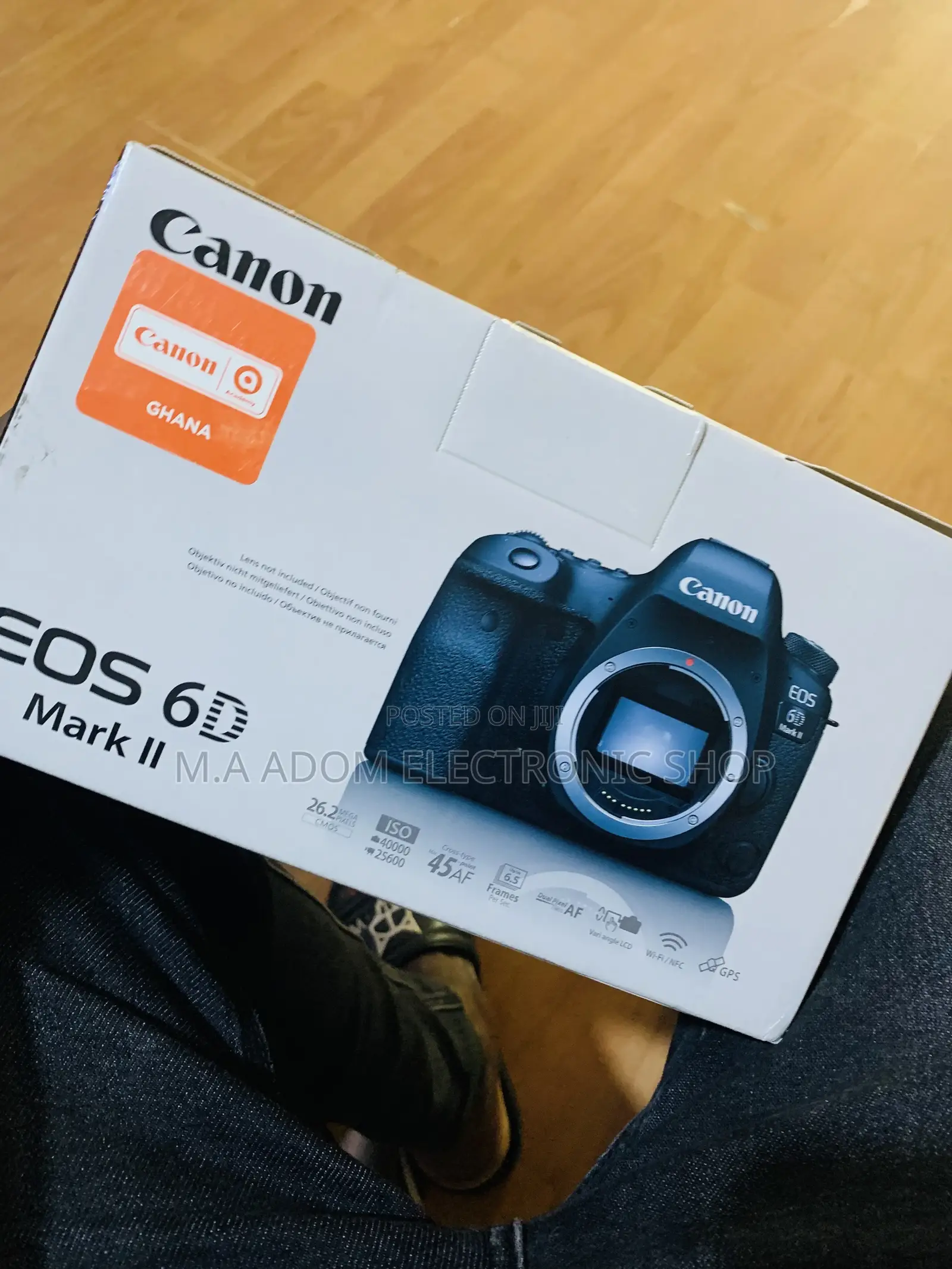 Brand New Canon 6D Mark II Camera Without Lens