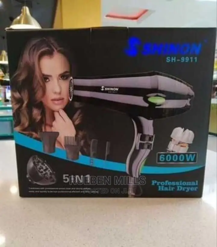 6000 Watts High Heat Hair Blow Dryer