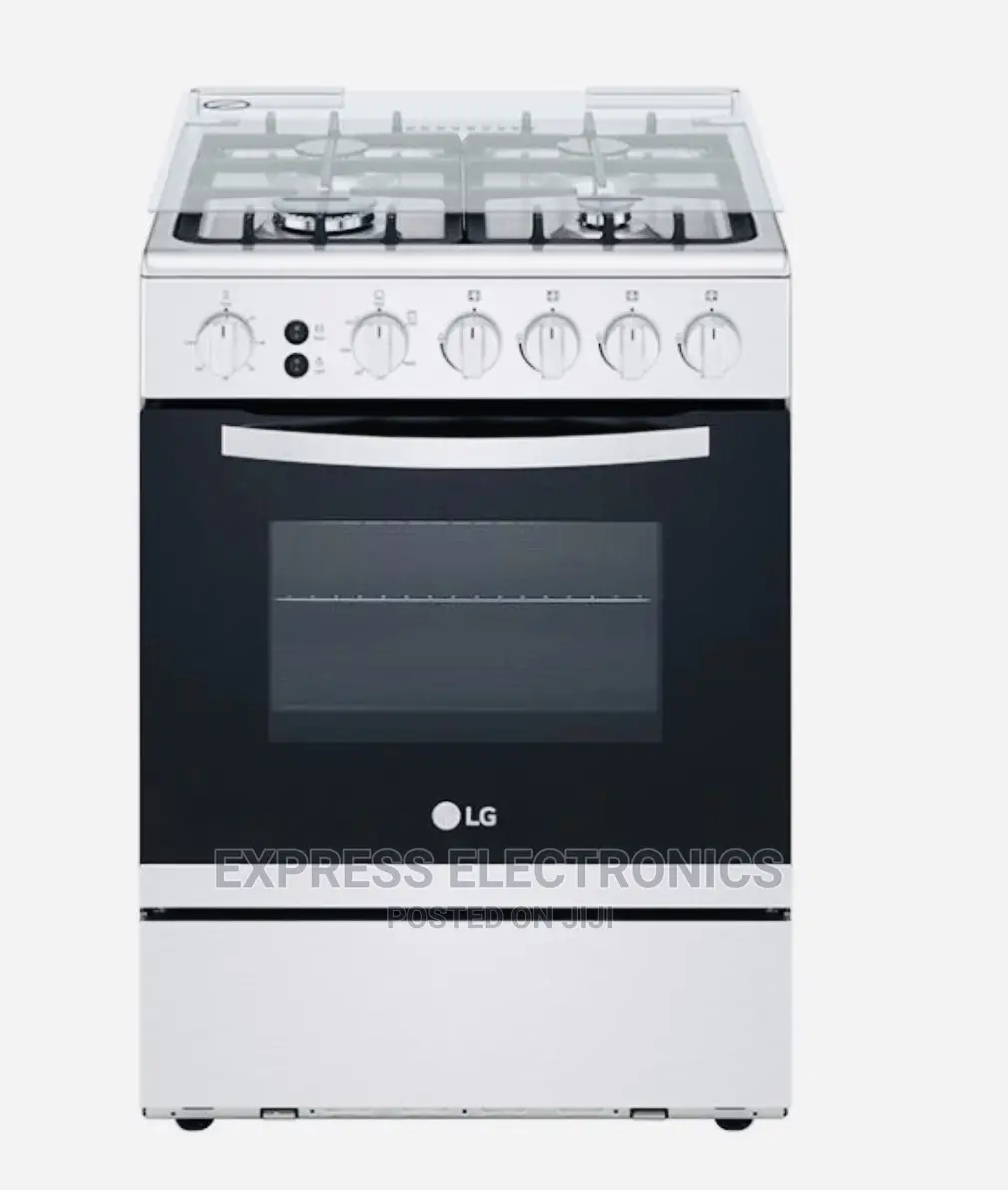 LG 4b Cooker 60×60 Silver Free Standing Burner Oven FA211RMA
