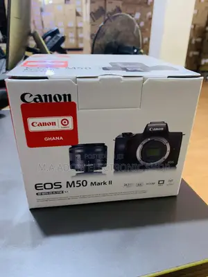 Very Cheap Canon M50 Mark II Camera With Lens 14-45 Mm