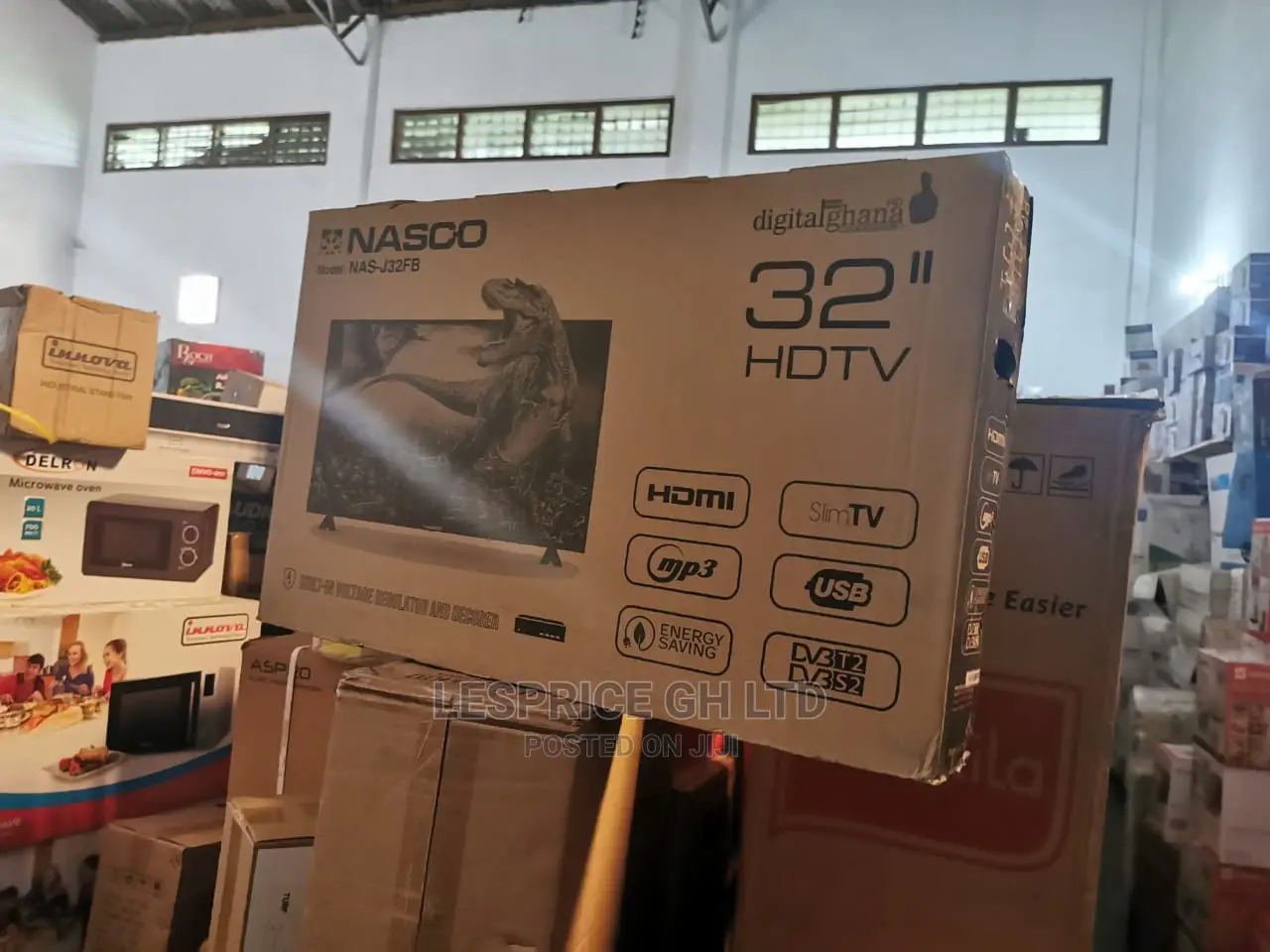Perfect New Nasco 32 Satellite Digital Tv