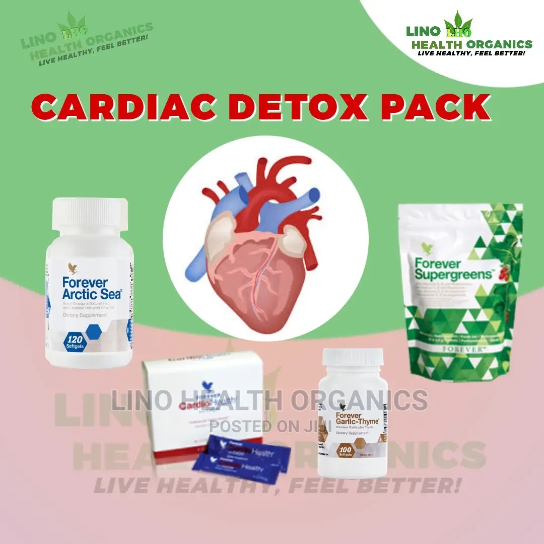 Cardiac Detox Pack/ Blood Pressure and Cholesterol Pack
