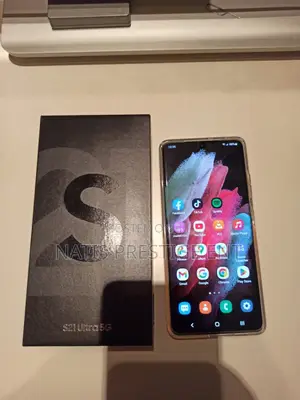 New Samsung Galaxy S21 Ultra 5G 256 GB Black