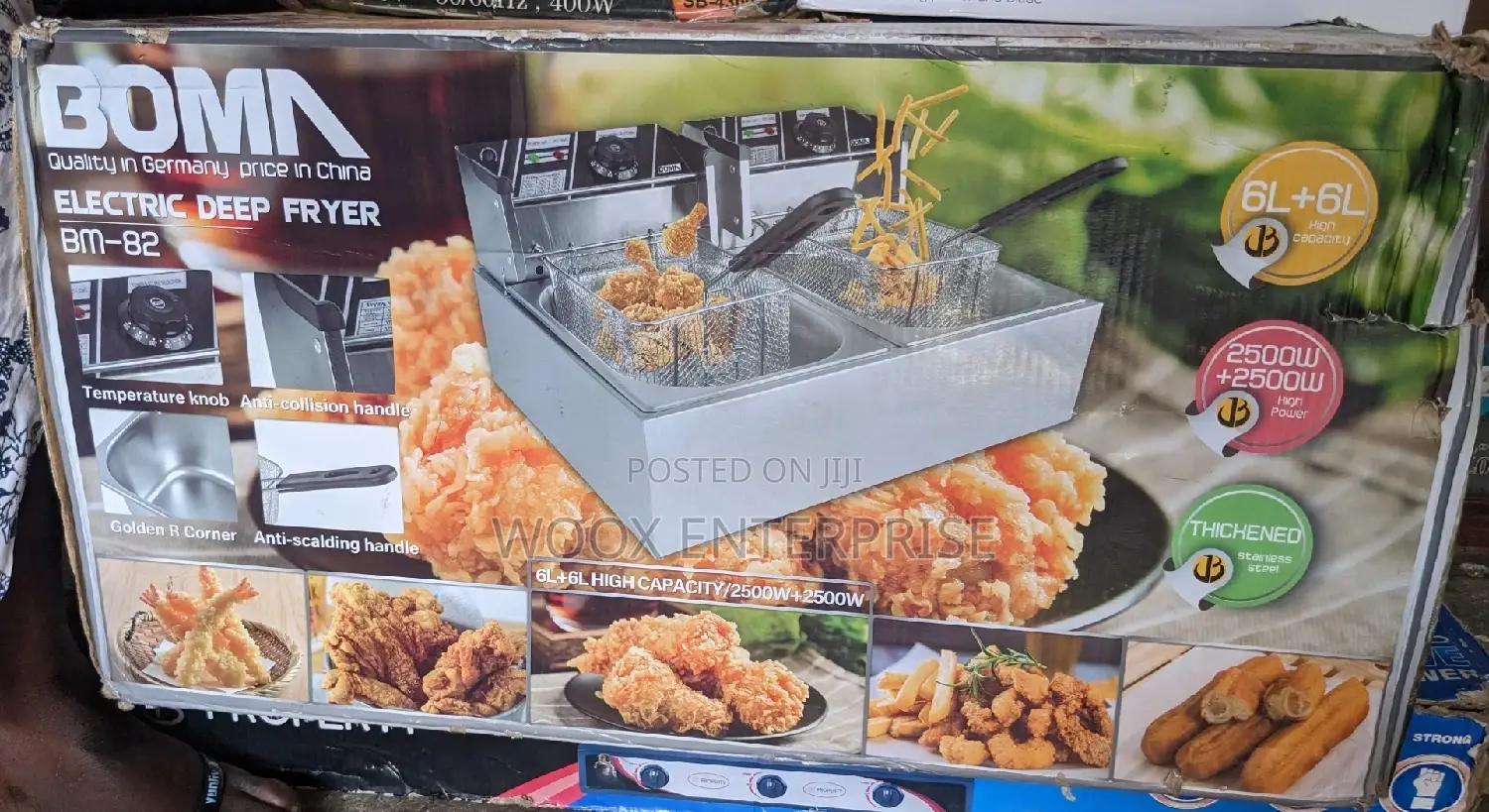 Deep Fryer (2 in 1- Electric) 12l
