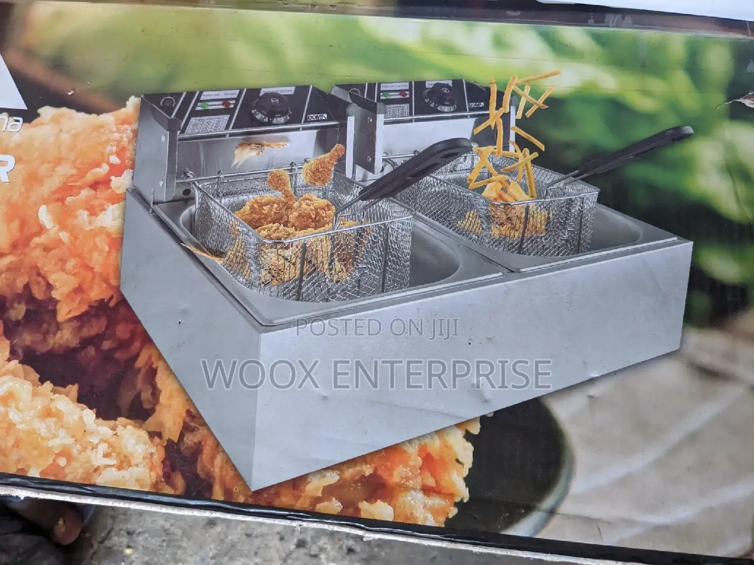 Deep Fryer (2 in 1- Electric) 12l