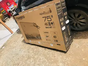 LED 75” Digital Nasco Tv Smart UHD HDMI Glossy