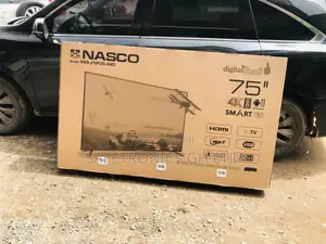 Android Nasco 75” UHD Smart Led Digital Nas-J75fus Tv 