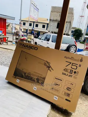 (Nas-J75fus-And)Enjoy Great Content on Nasco 75” Tv  .