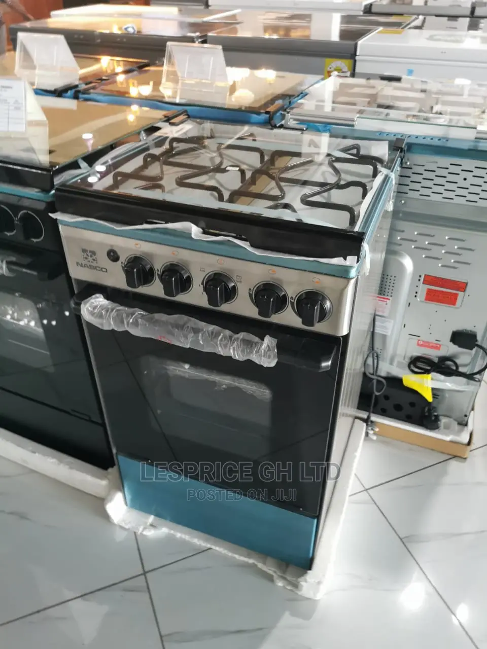 Excellent Nasco Gas Cooker 50 by 50 Oven With Grill