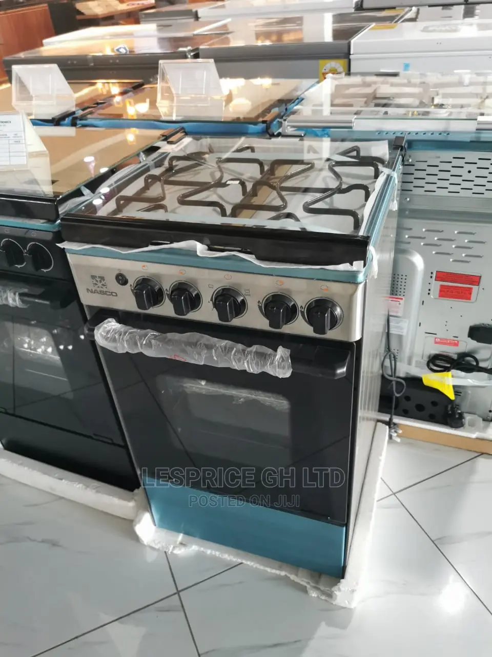 Exclusive Nasco Gas Cooker 50 by 50 Oven With Grill