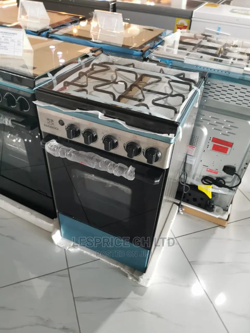 Requisite Nasco Gas Cooker 50 by 50 Oven With Grill