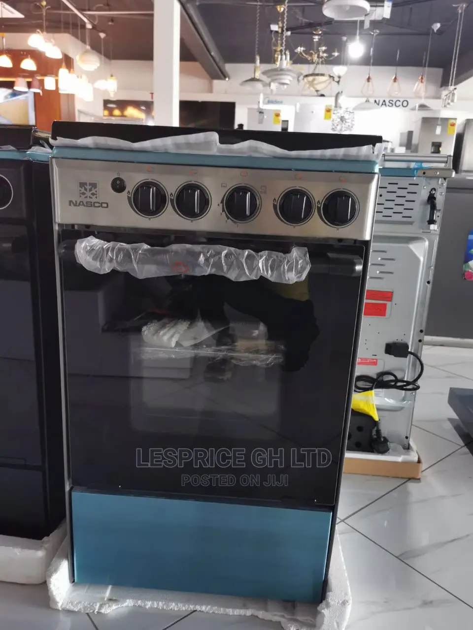 Brand New Nasco Gas Cooker 50 by 50 Oven With Grill