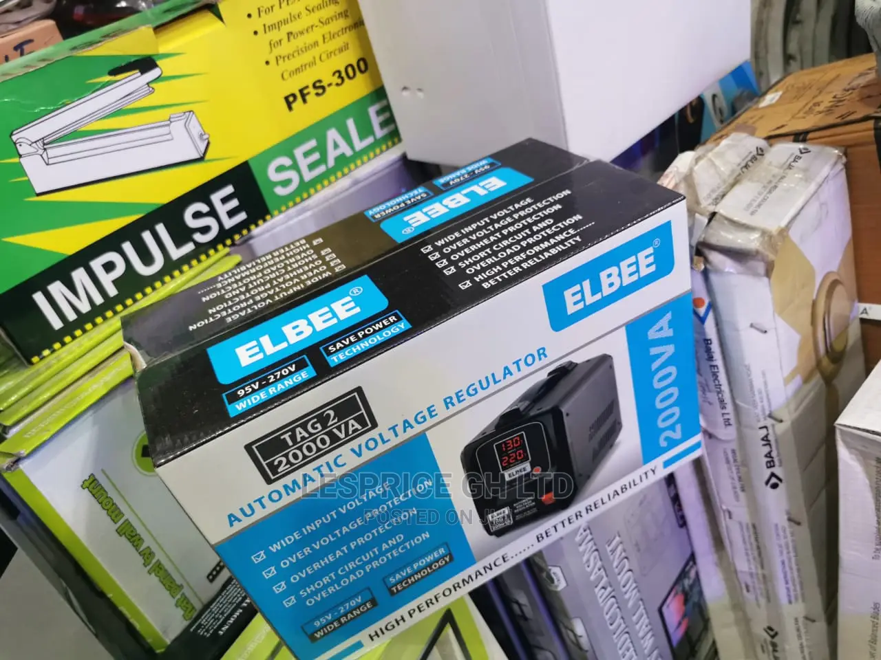 Wonderful Elbee Automatic Voltage Stabilizer 2000W