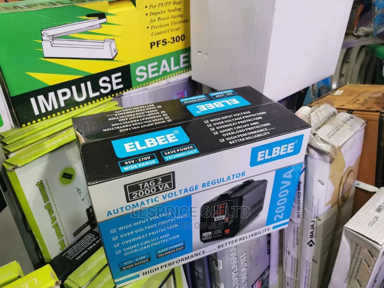 Exclusive Elbee Automatic Voltage Stabilizer 2000W