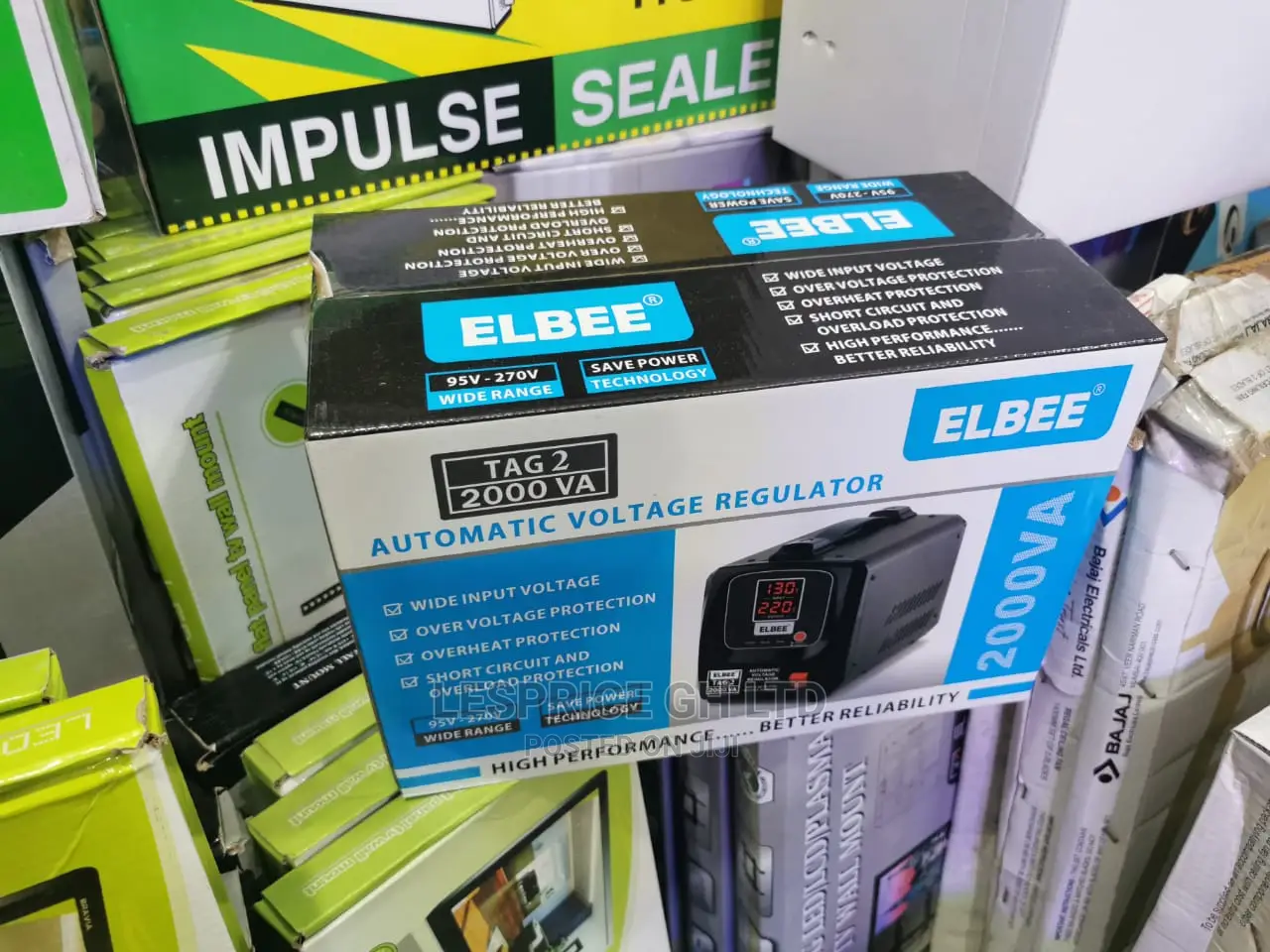 Requisite Elbee Automatic Voltage Stabilizer 2000W