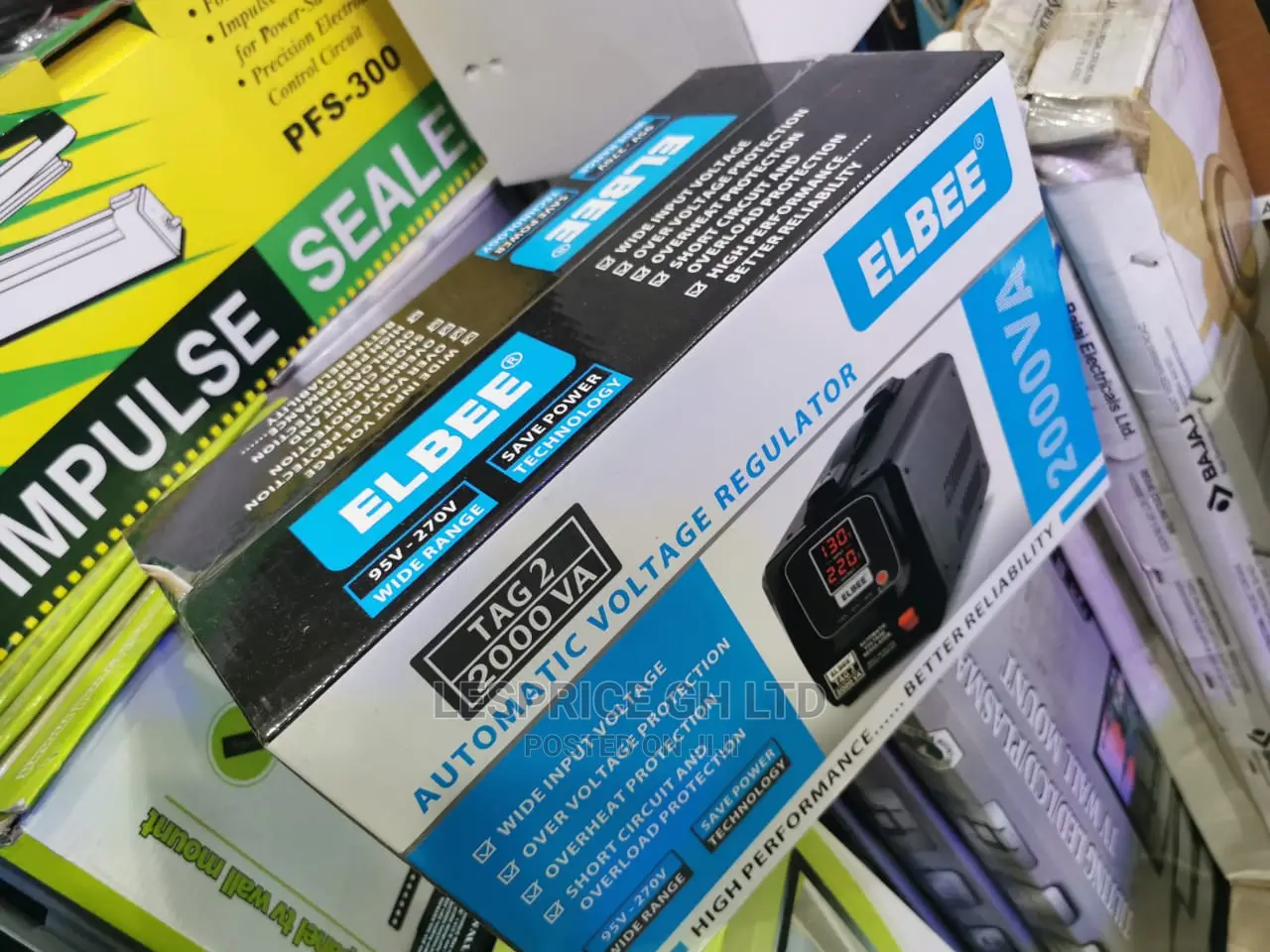 Unique Elbee Automatic Voltage Stabilizer 2000W