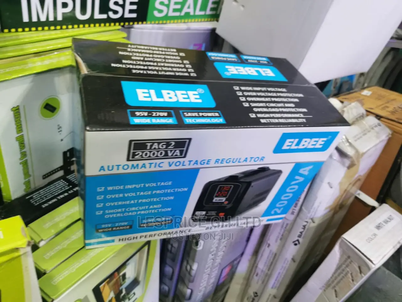 Latest Elbee Automatic Voltage Stabilizer 2000W