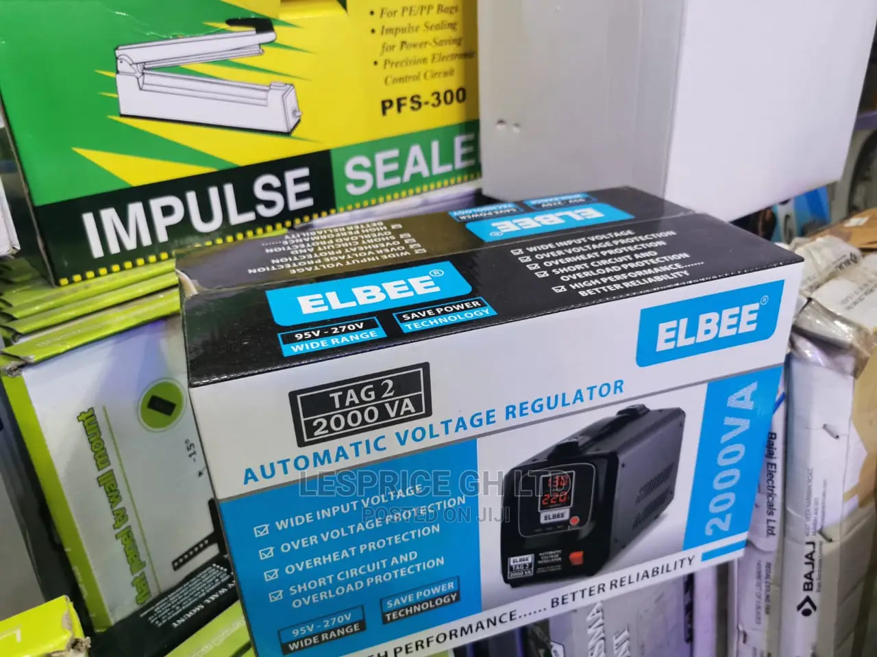 New Elbee Automatic Voltage Stabilizer 2000W