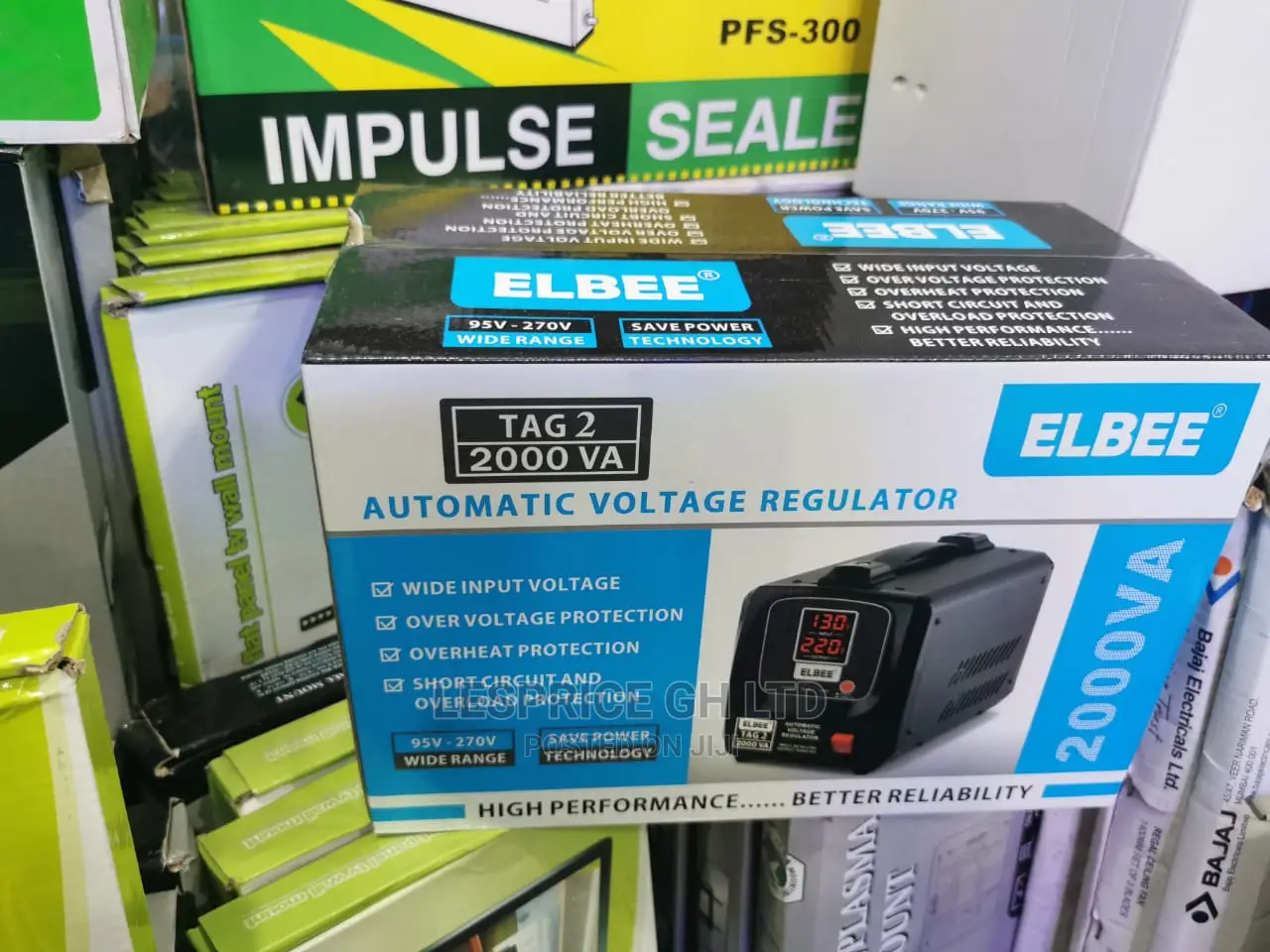 Available Now Elbee Automatic Voltage Stabilizer 2000W