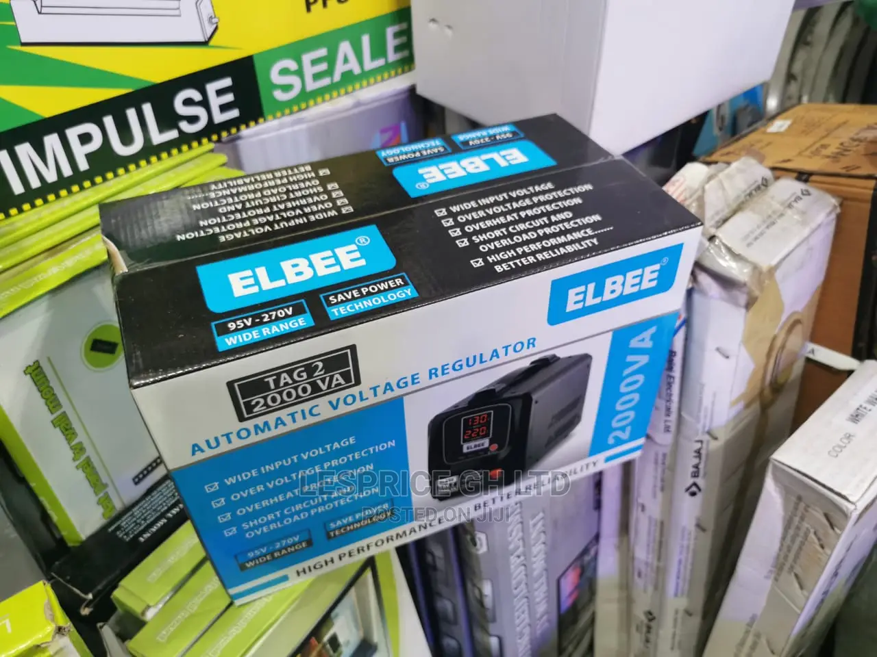 Presentable Elbee Automatic Voltage Stabilizer 2000W