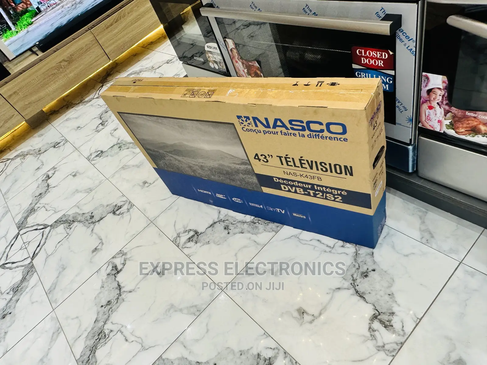 Call and Order for Nasco Tv 43”Digital FHD Satellite Tv
