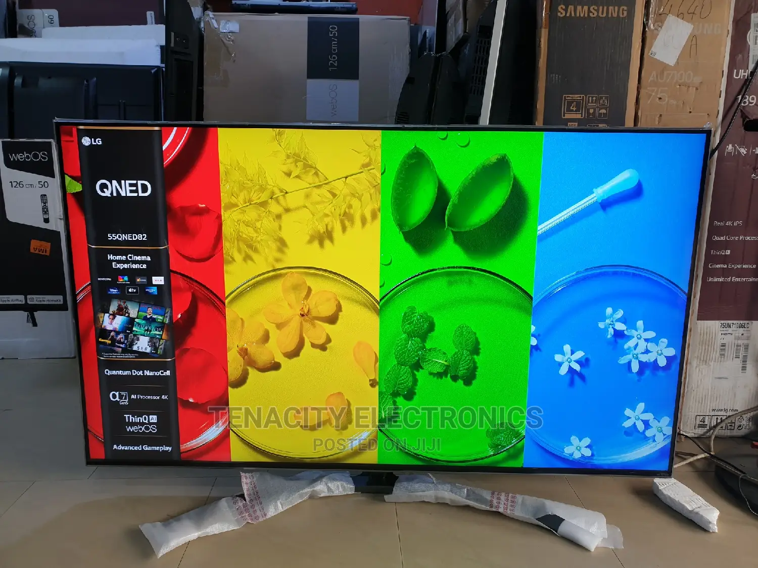 Qned Lg 55" Uhd HDR Smart Satellite Tv