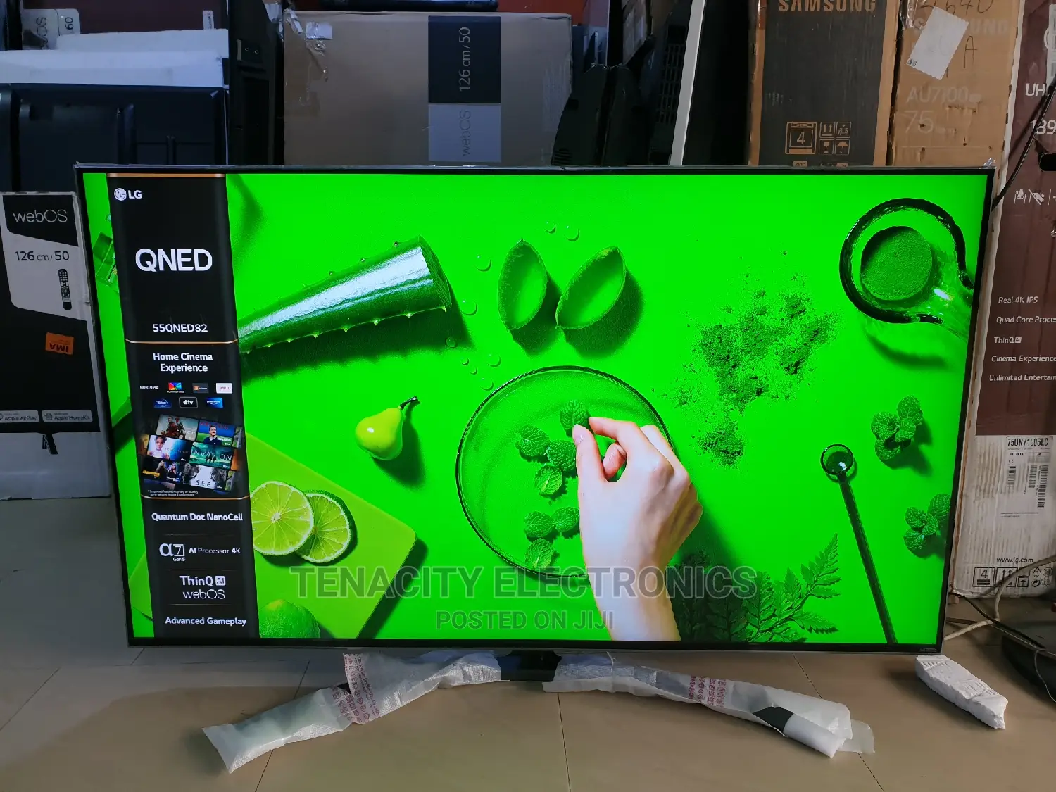 Qned Lg 55" Uhd HDR Smart Satellite Tv