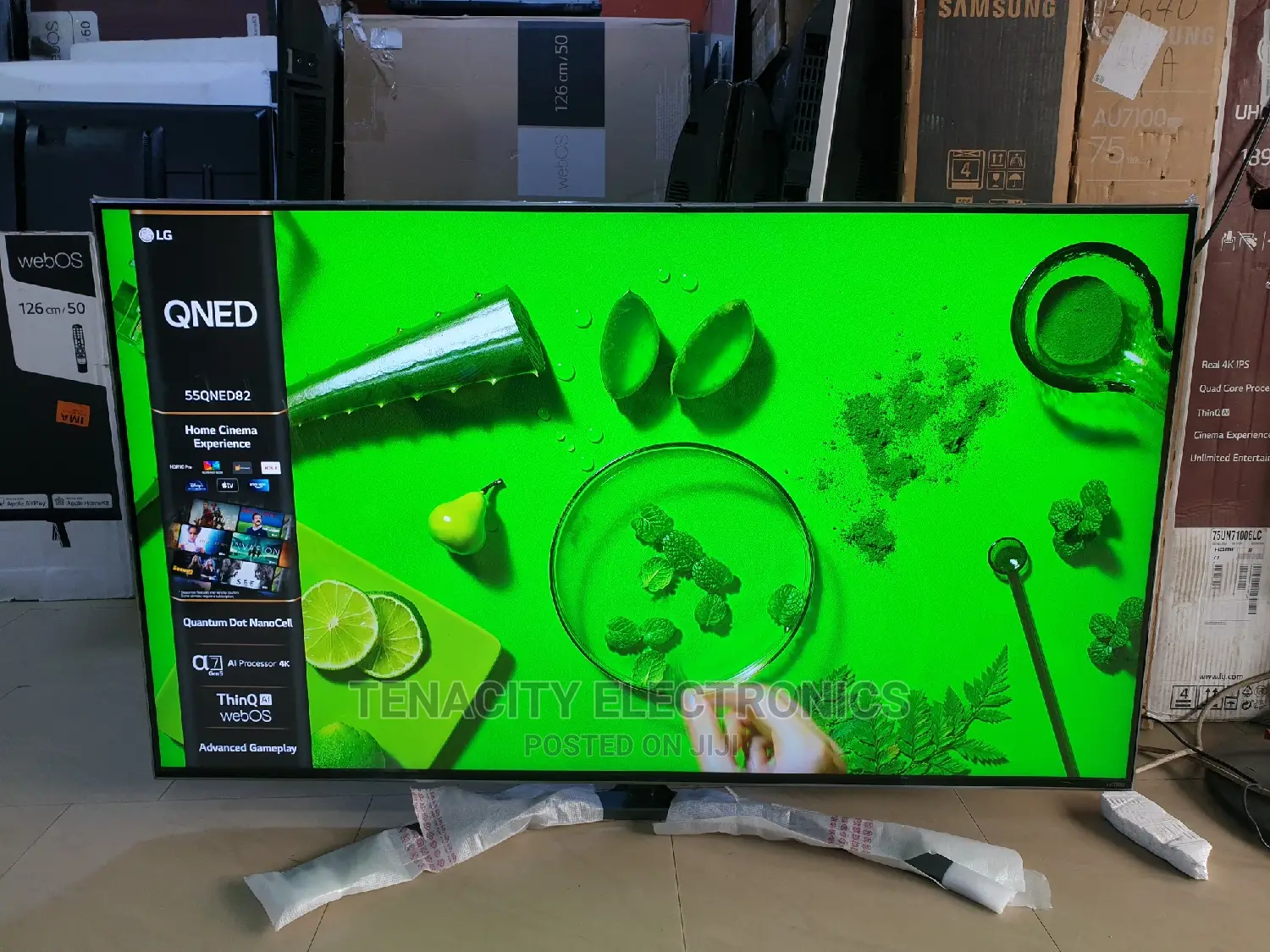 Qned Lg 55" Uhd HDR Smart Satellite Tv