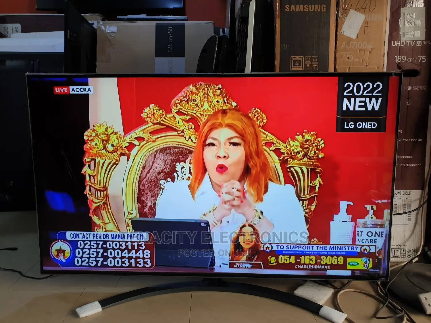 Qned Lg 55" Uhd HDR Smart Satellite Tv