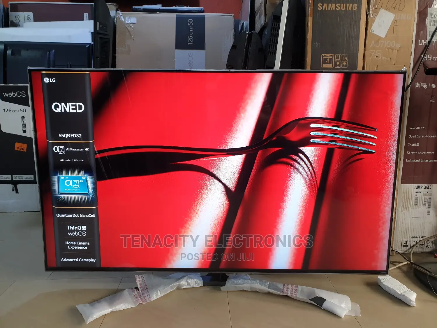 Qned Lg 55" Uhd HDR Smart Satellite Tv