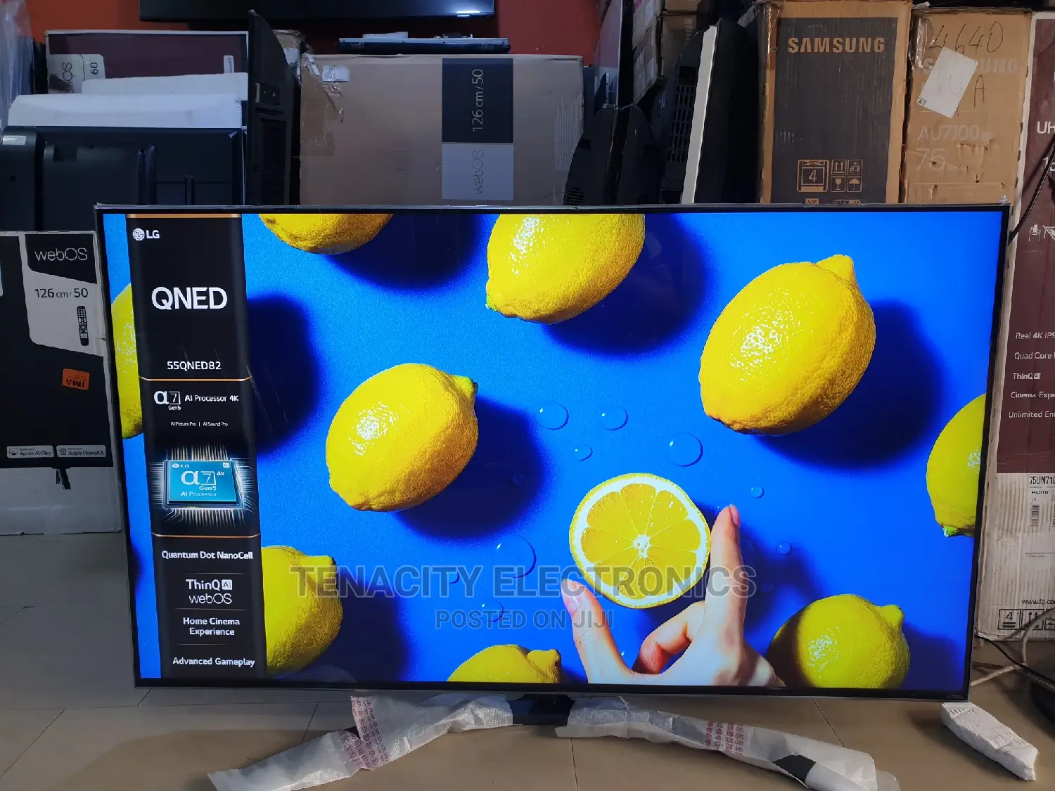 Qned Lg 55" Uhd HDR Smart Satellite Tv