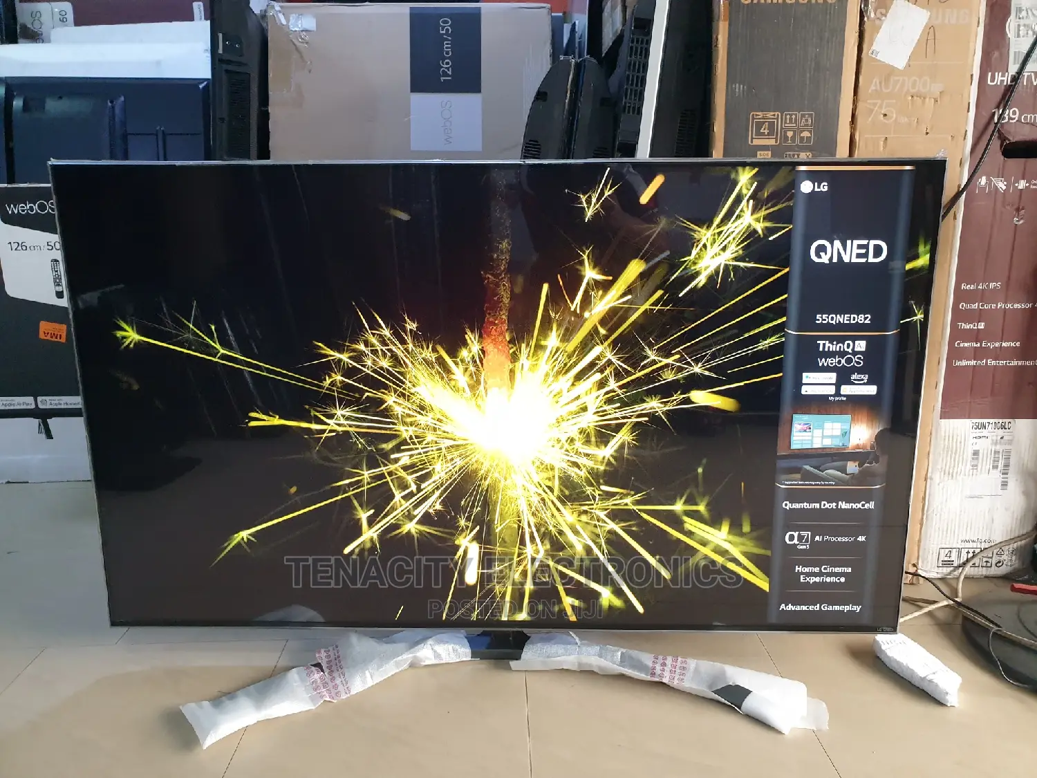 Qned Lg 55" Uhd HDR Smart Satellite Tv