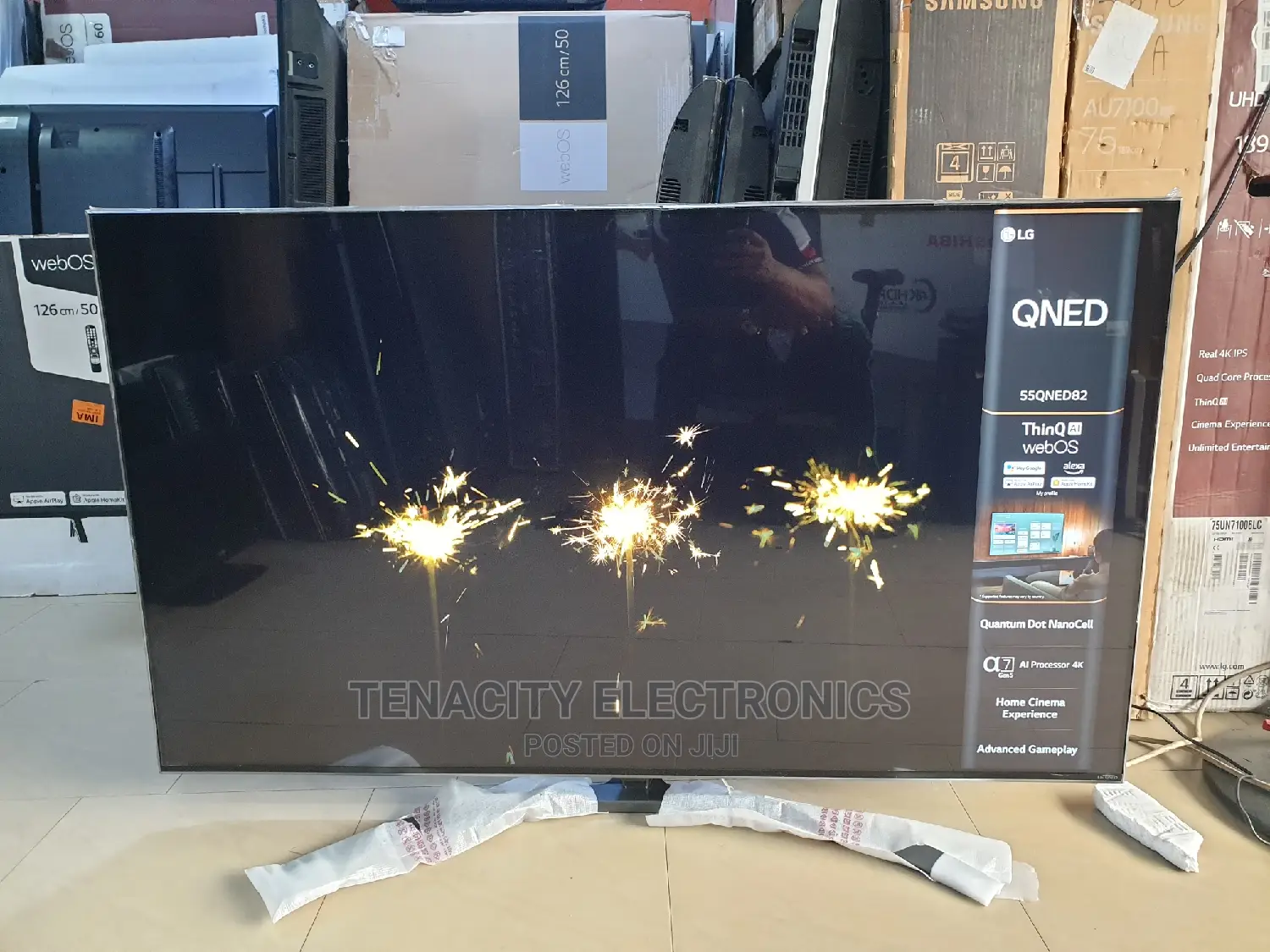 Qned Lg 55" Uhd HDR Smart Satellite Tv