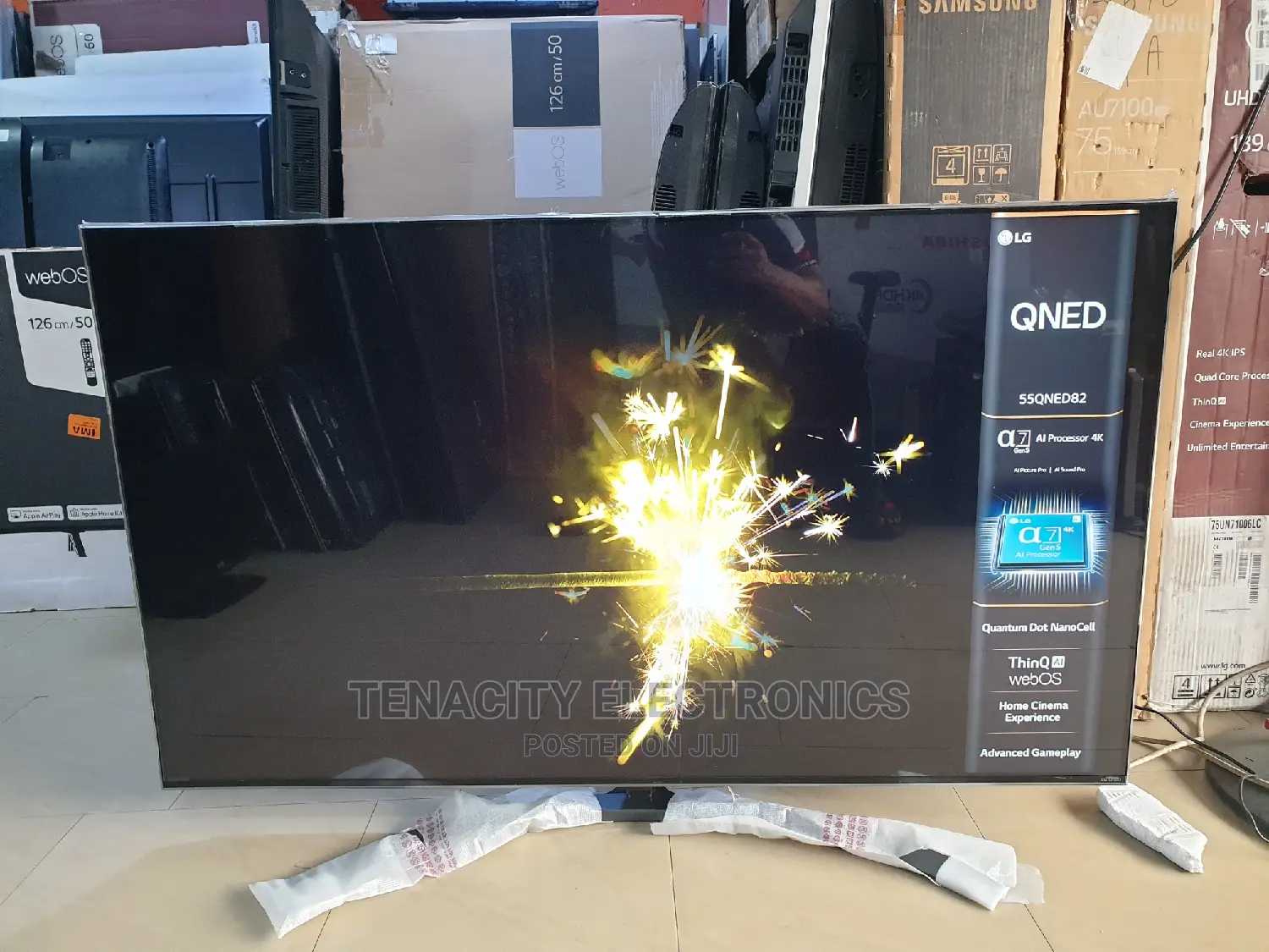 Qned Lg 55" Uhd HDR Smart Satellite Tv