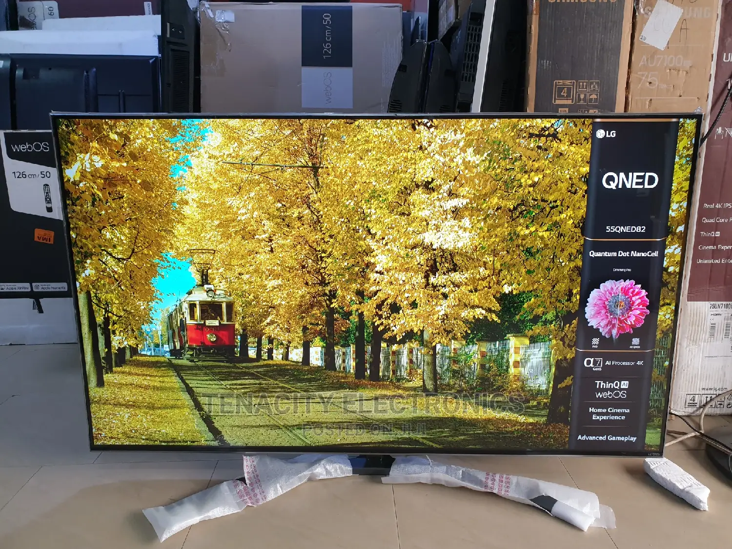 Qned Lg 55" Uhd HDR Smart Satellite Tv