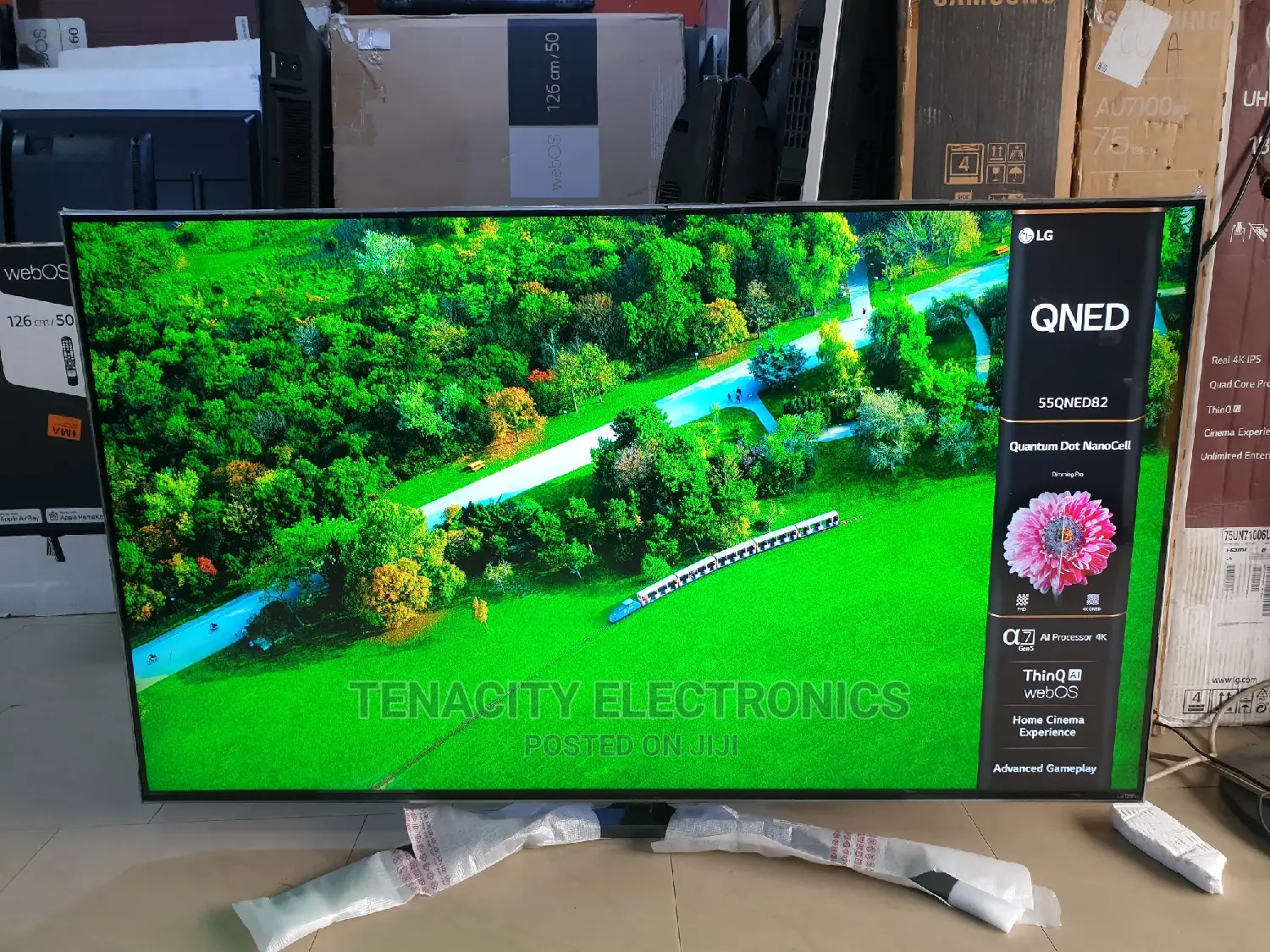 Qned Lg 55" Uhd HDR Smart Satellite Tv