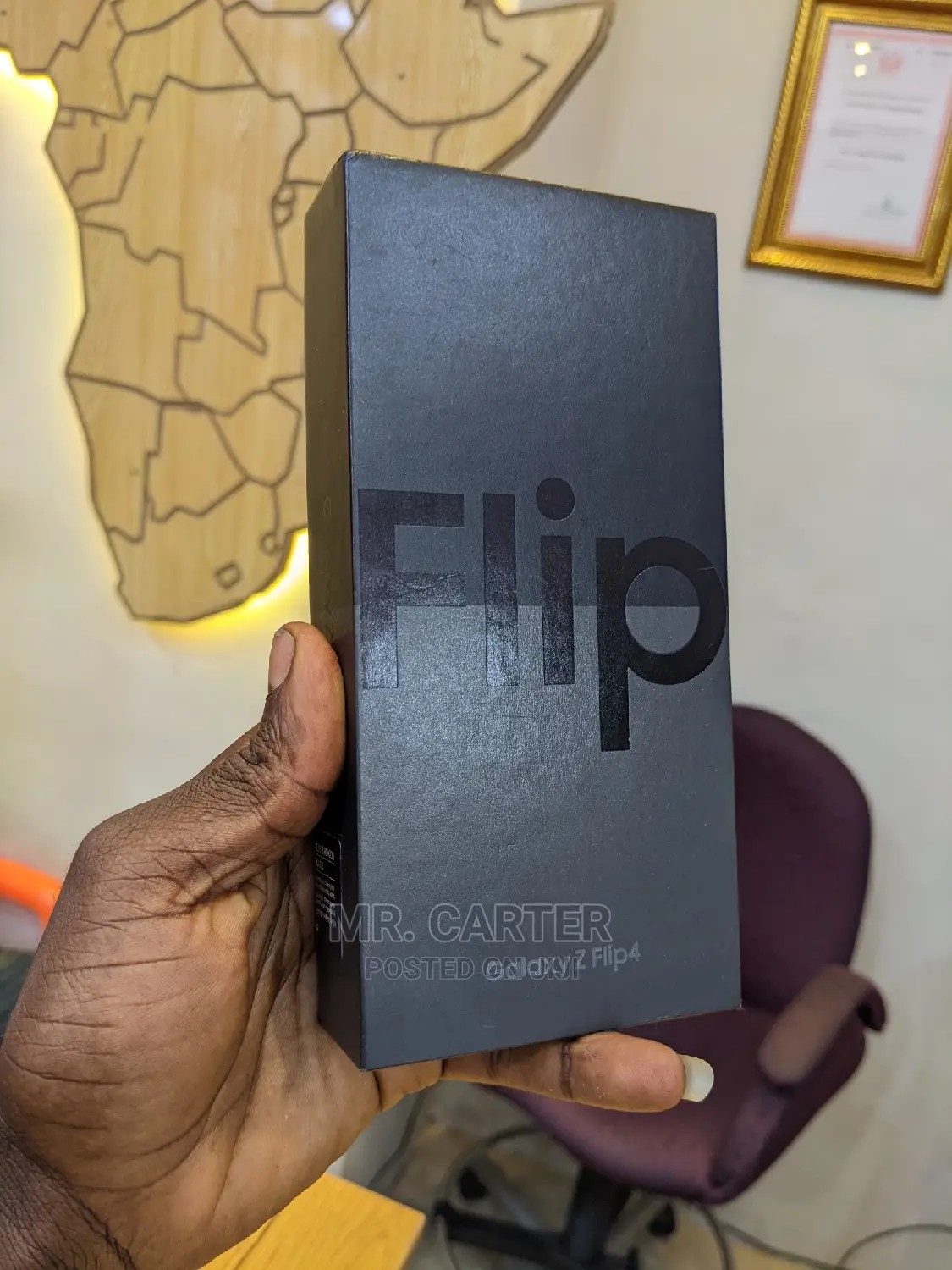 New Samsung Galaxy Z Flip4 128 GB Black