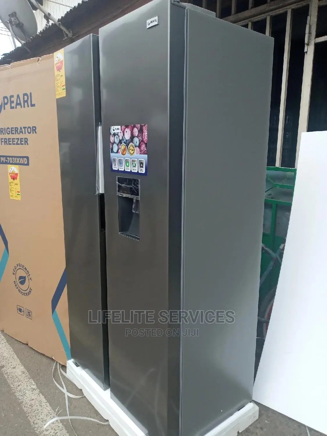 Pearl Side by Side Fridge 436litres