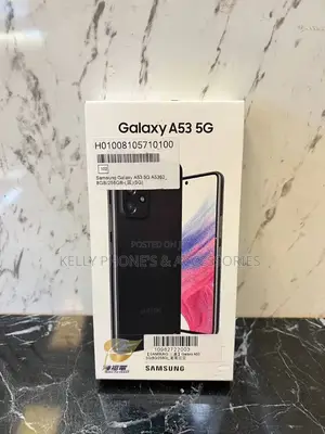 New Samsung Galaxy A53 5G 256 GB Black