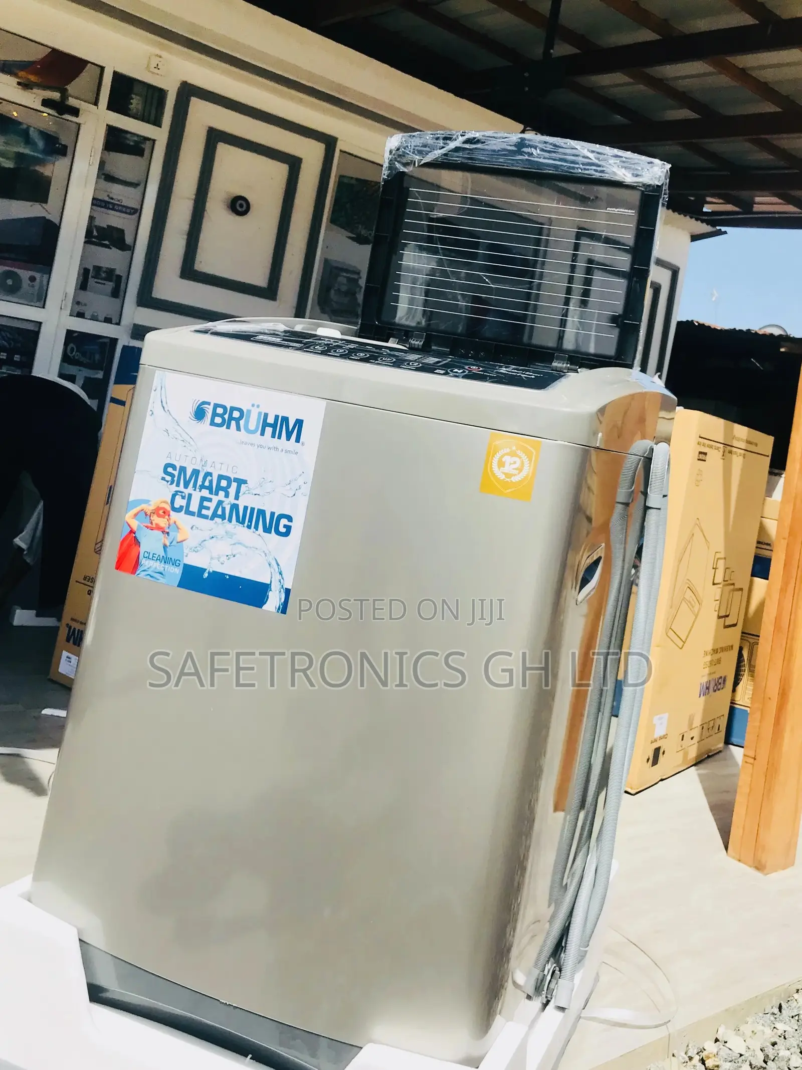 Quality Bruhm Fullyautomatic Topload Washingmachine 16KG 