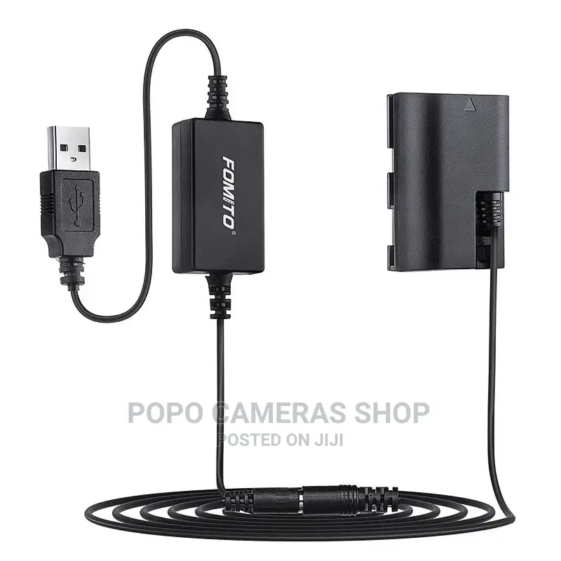 LP E6 Dummy Battery With USB