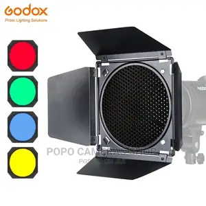 Strobe Light Gels +Grid +Barn Doors (BD-04)