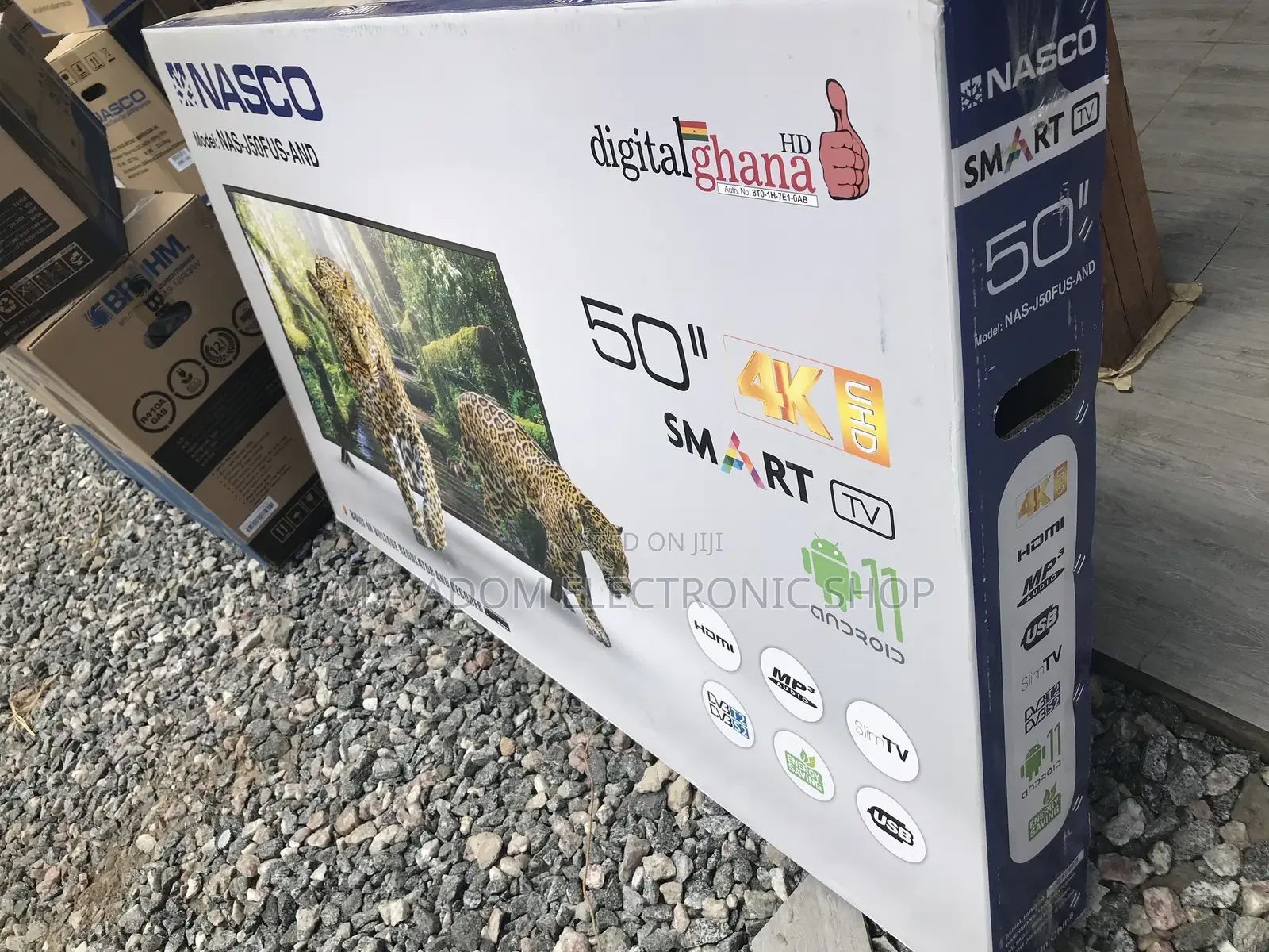 Super Nasco 50′′ Uhd Digital Satellite Smart TV
