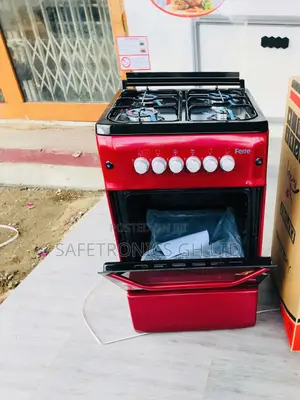 Red Ferre 4 Gas Burner Oven With Grill at a Cool Price 
