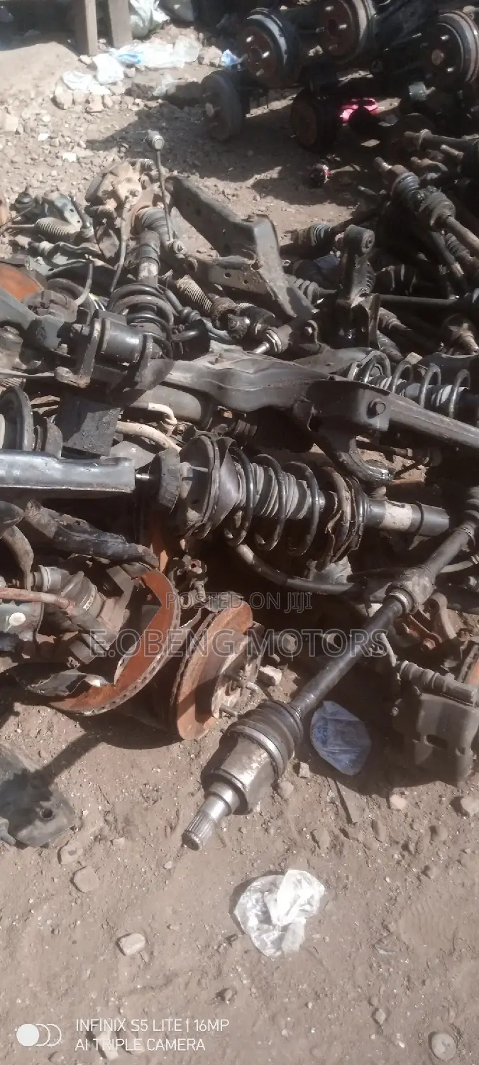 Front Suspension Shocks Complete, Front Beam ,Back Axles